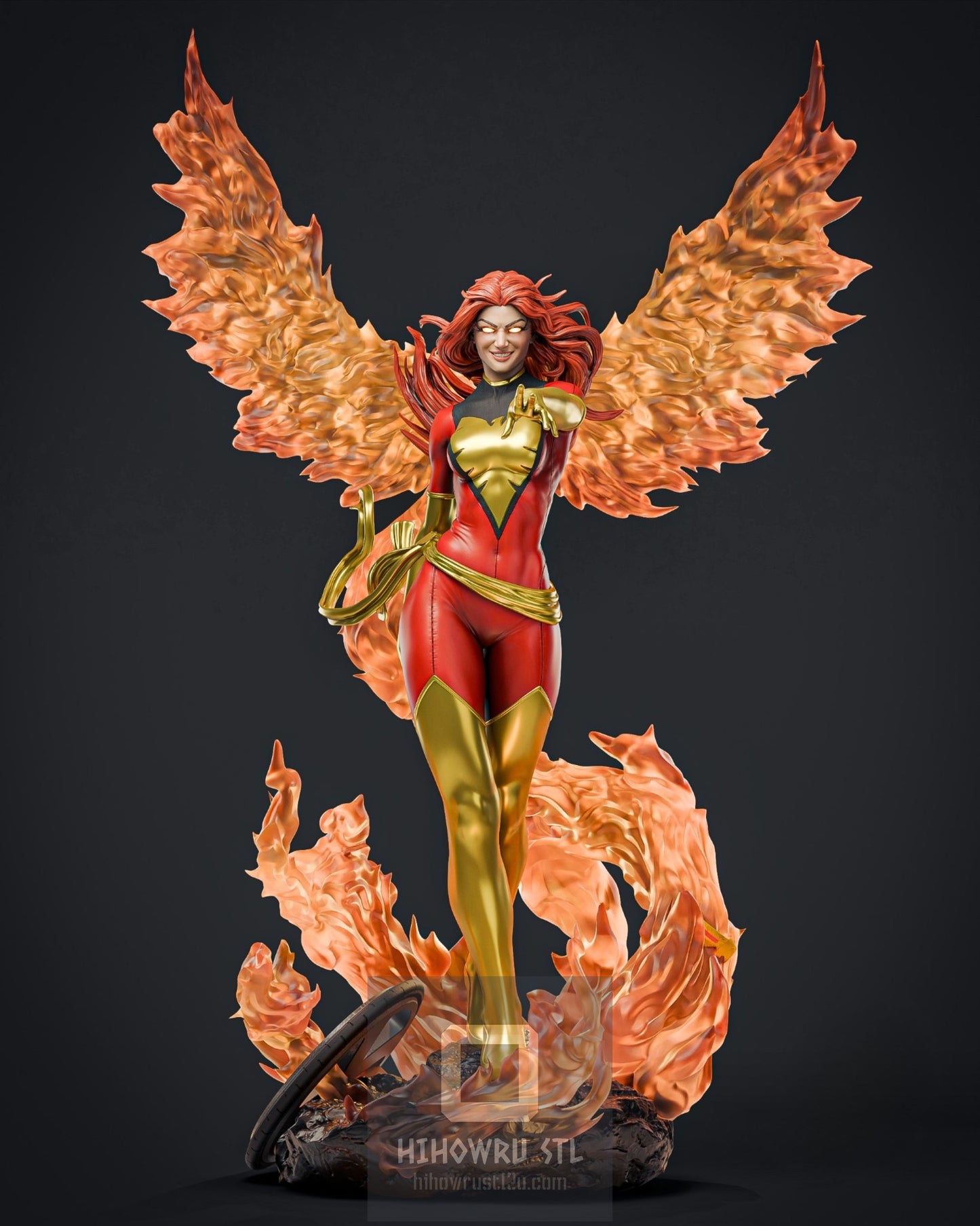 4815 Jean Grey - X-MEN - STL 3D Print Files