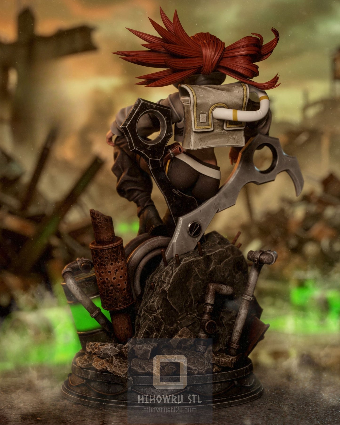 4814 Riyo Reaper NSFW - Gachiakuta - STL 3D Print Files
