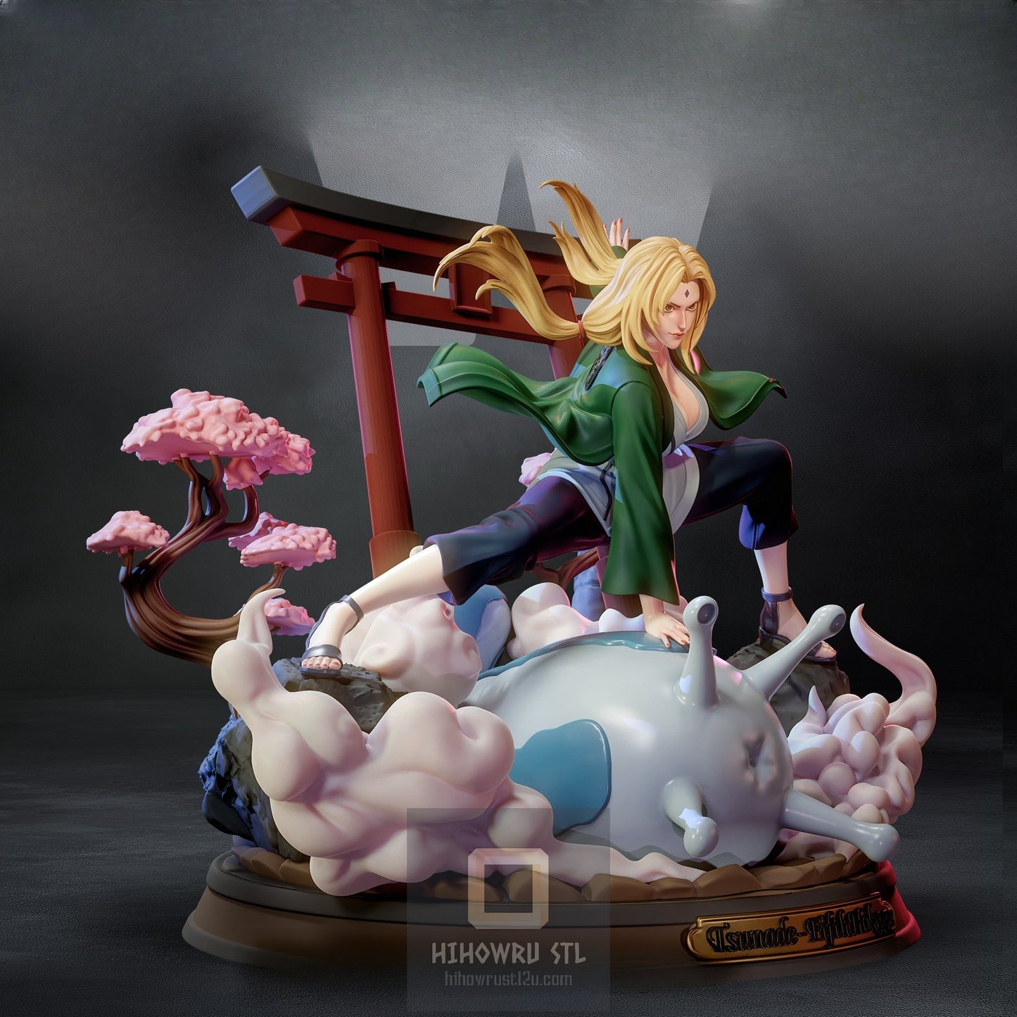4821 Tsunade - Naruto - STL 3D Print Files