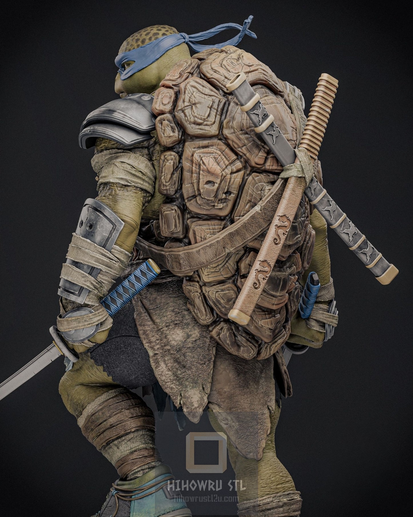 4864 Leonardo - TMNT - STL 3D Print Files