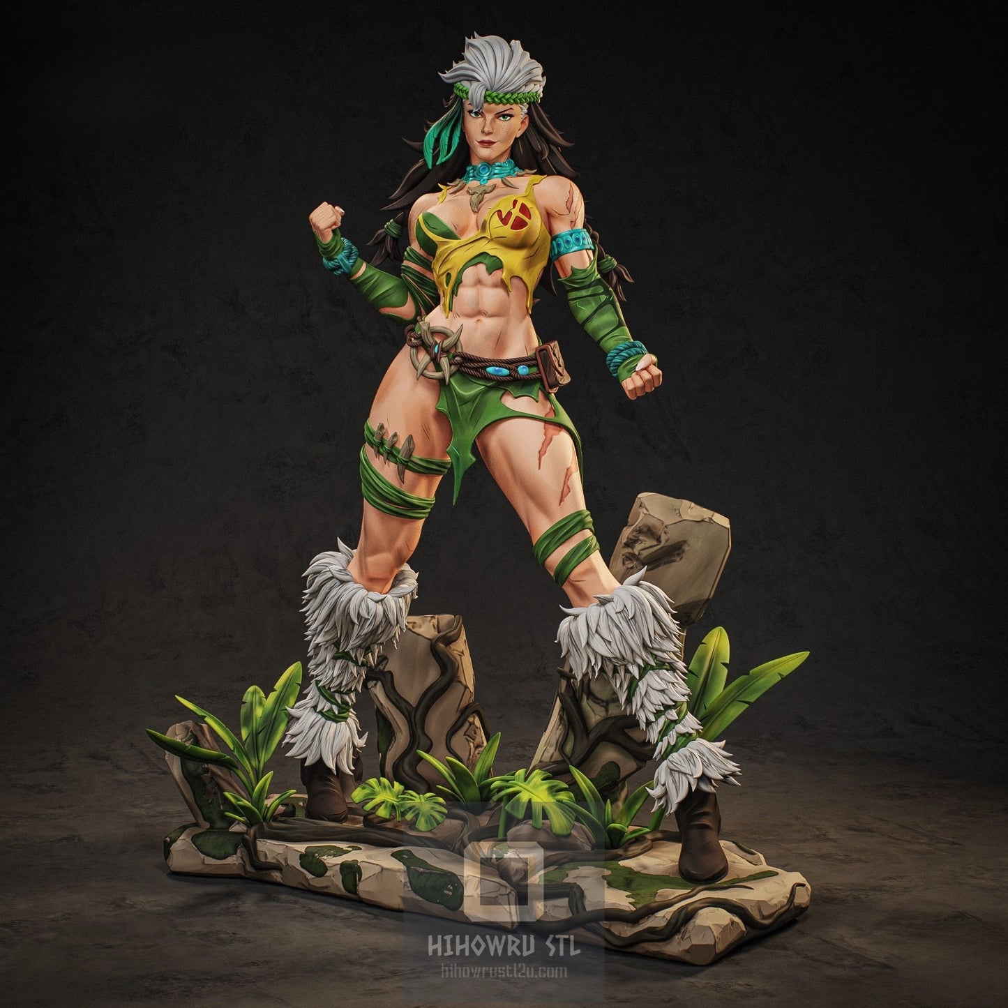 4892 Rogue - Savage Lands - X-men - STL 3D Print Files