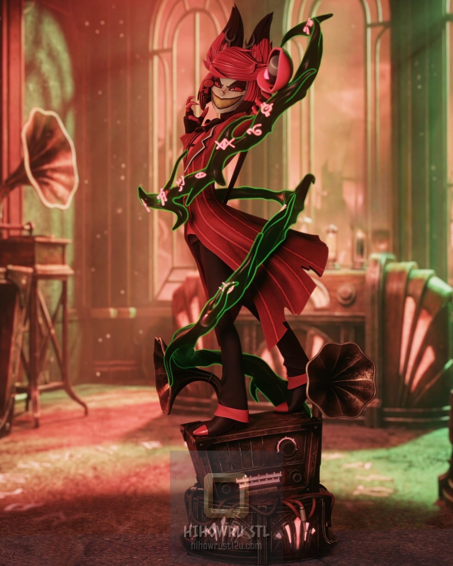 5001 Alastor - Hazbin Hotel - STL 3D Print Files