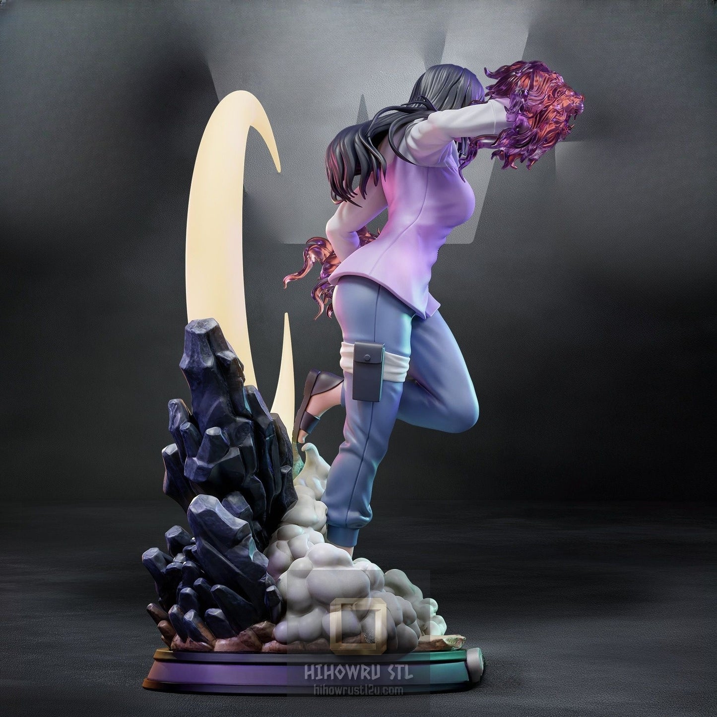 5011 Hinata Hyuga - Naruto - STL 3D Print Files