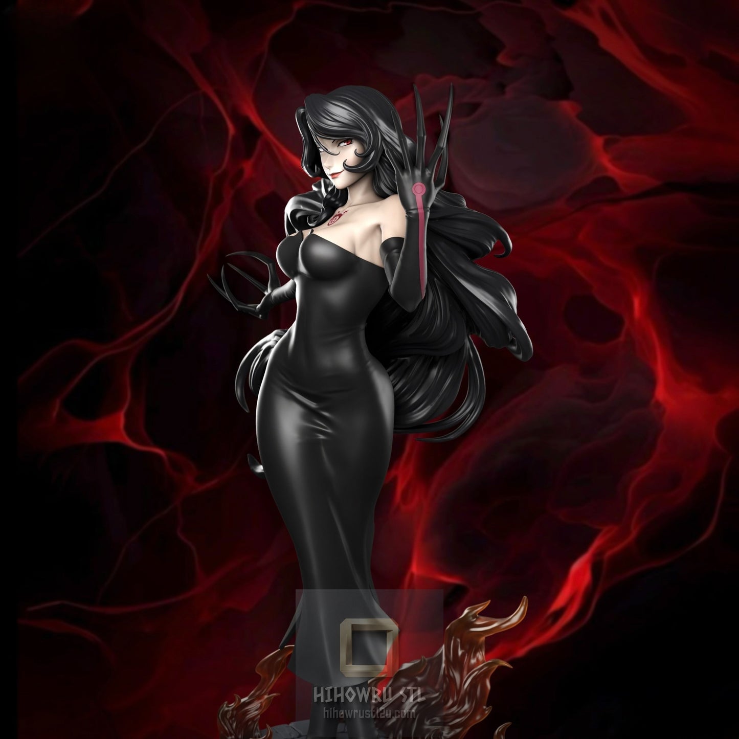 5045 Lust - Fullmetal Alchemist - STL 3D Print Files