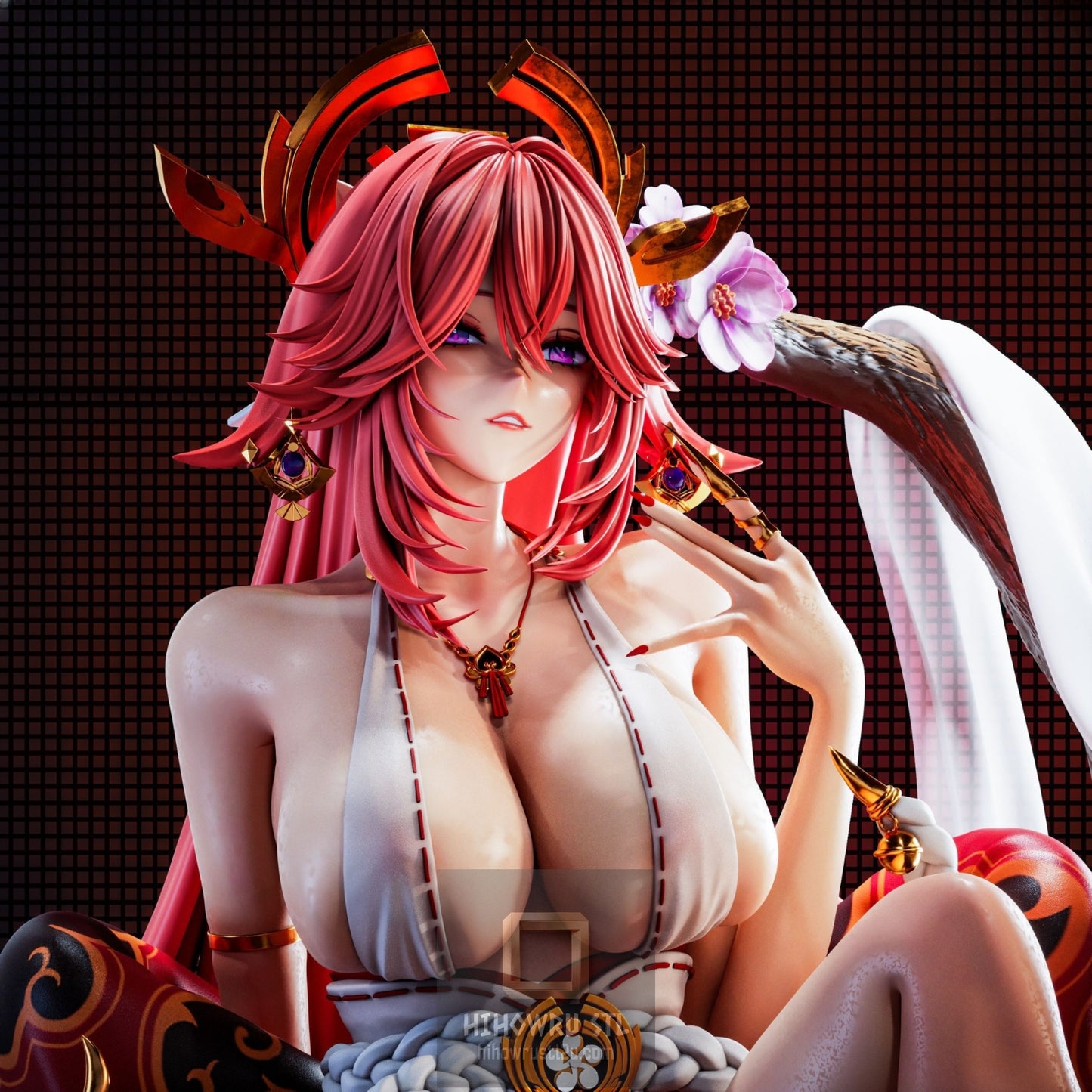 5094 Yae Miko - Genshin Impact - STL 3D Print Files