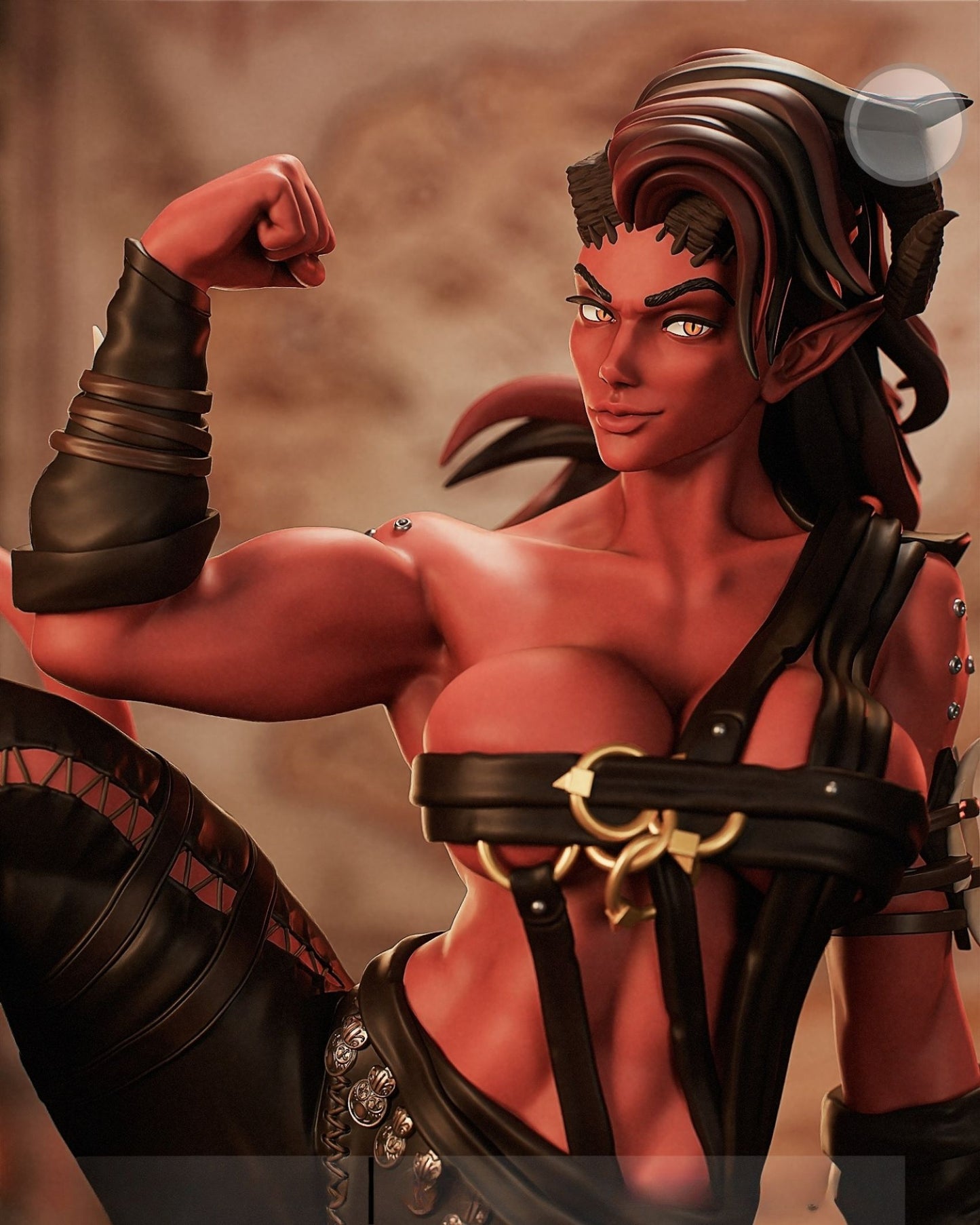 5157 Karlach NSFW - Baldurs Gate 3 - STL 3D Print Files