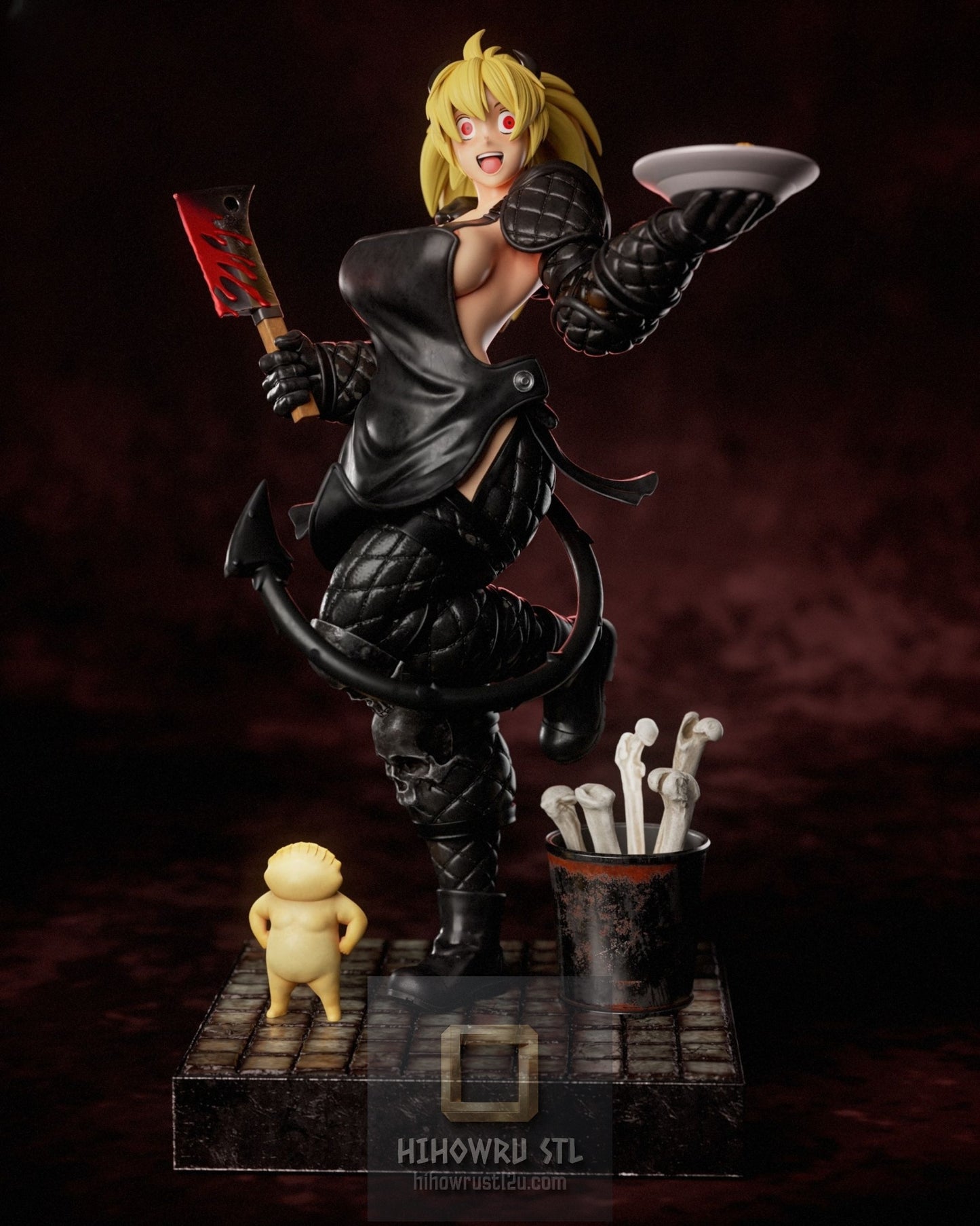 5207 Nikaido NSFW - Dorohedoro - STL 3D Print Files