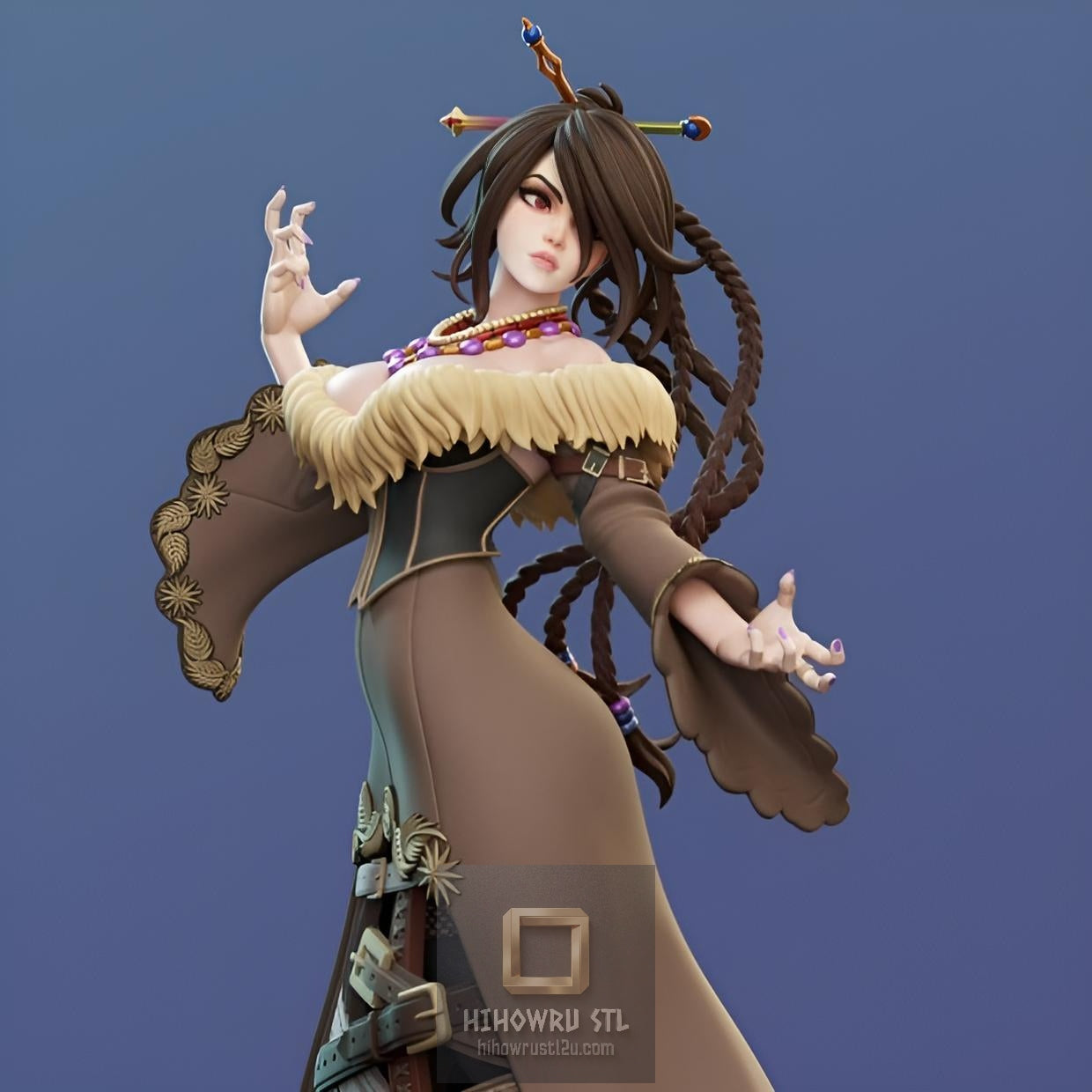 5243 Lulu NSFW - Final Fantasy - STL 3D Print Files