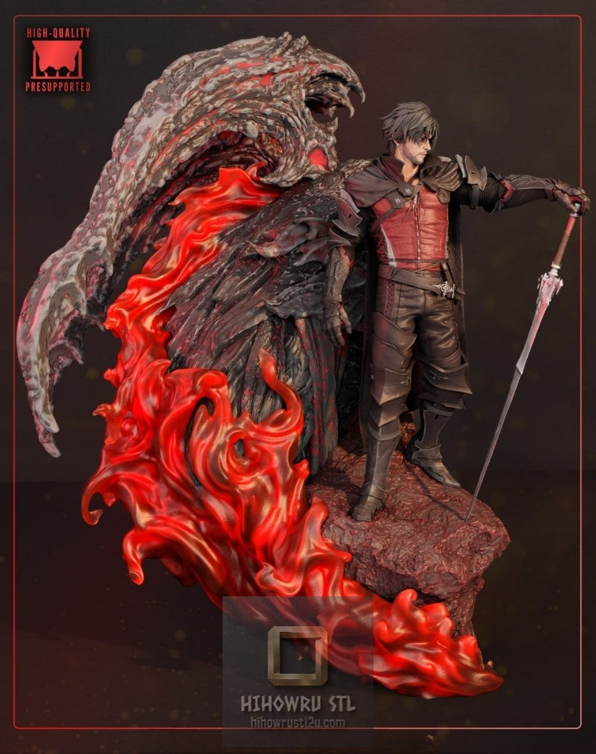 5272 Clive Rosfield - Final Fantasy XVI - STL 3D Print Files