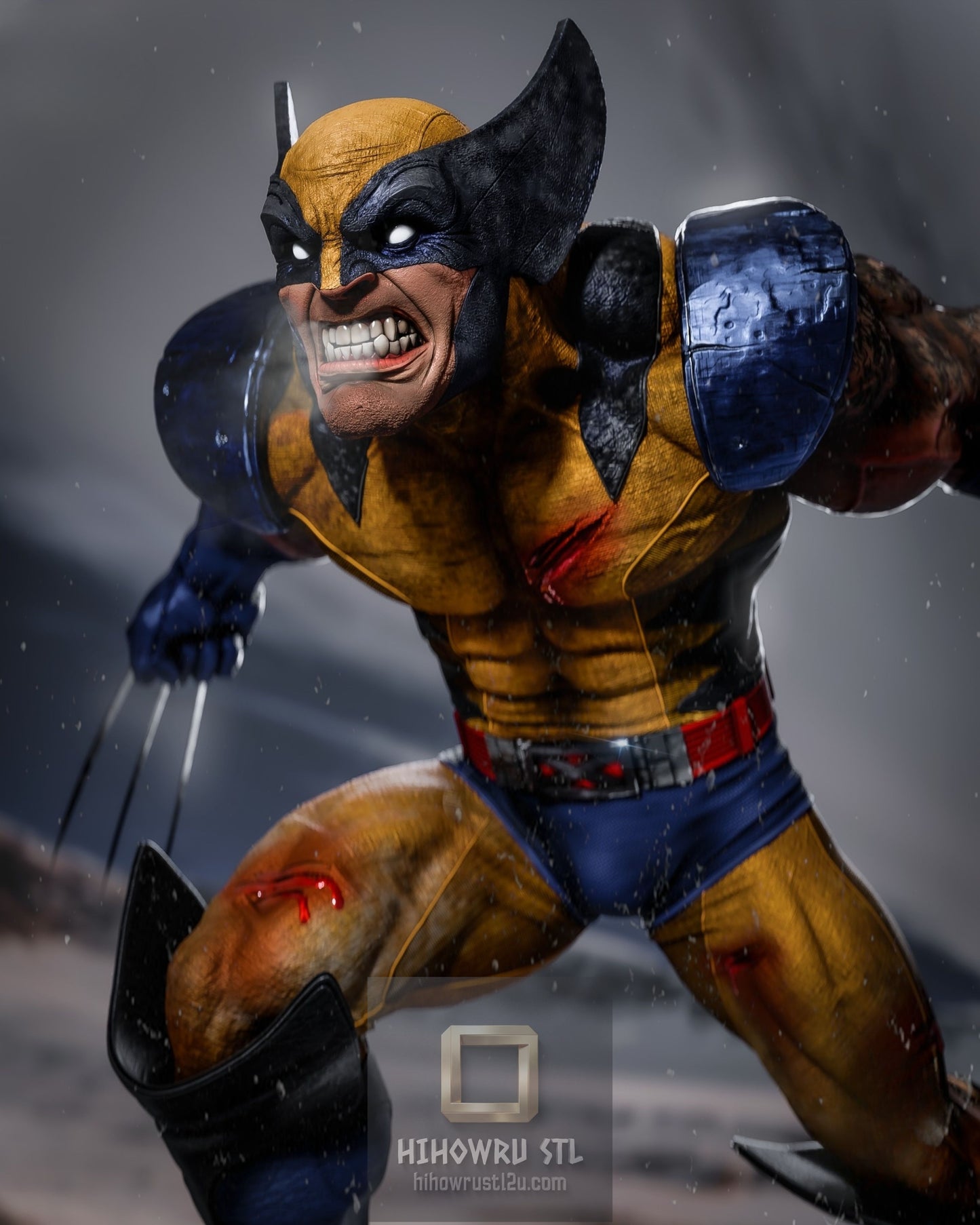 5409 WOLVERINE - X-MEN - STL 3D Print Files