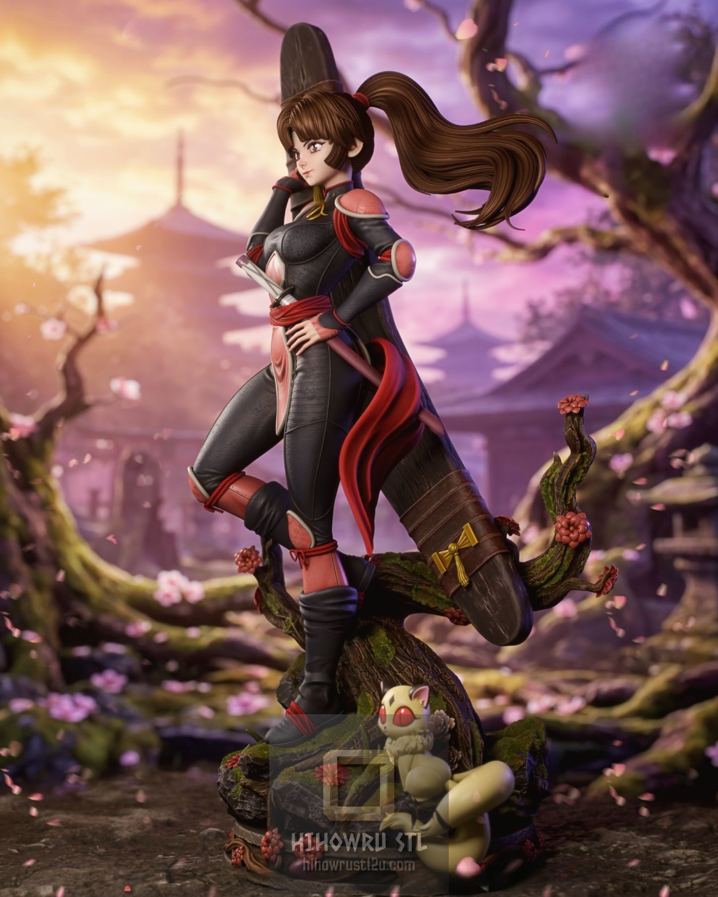 5440 Sango - InuYasha - STL 3D Print Files