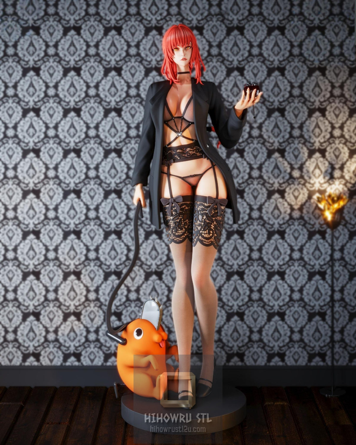5549 Makima - Chainsaw Man - STL 3D Print Files