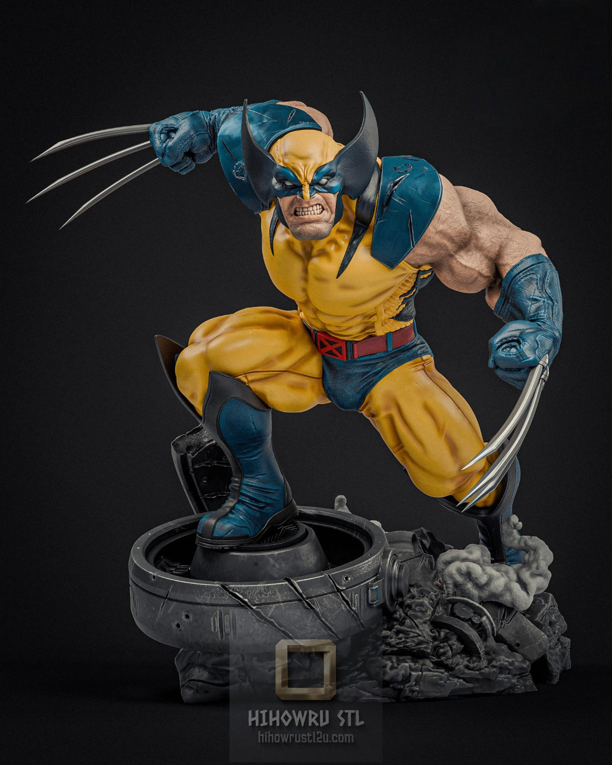 5550 WOLVERINE - X-MEN - STL 3D Print Files