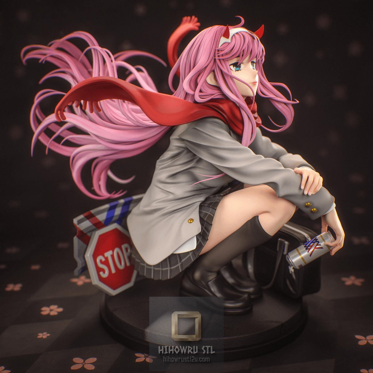 5565 Zero Two - Darling in the Franxx - STL 3D Print Files