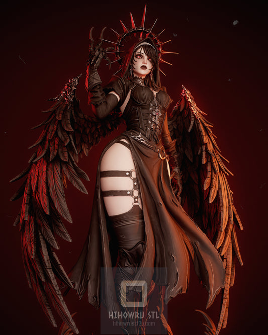 4625 Corrupted Nun - STL 3D Print Files