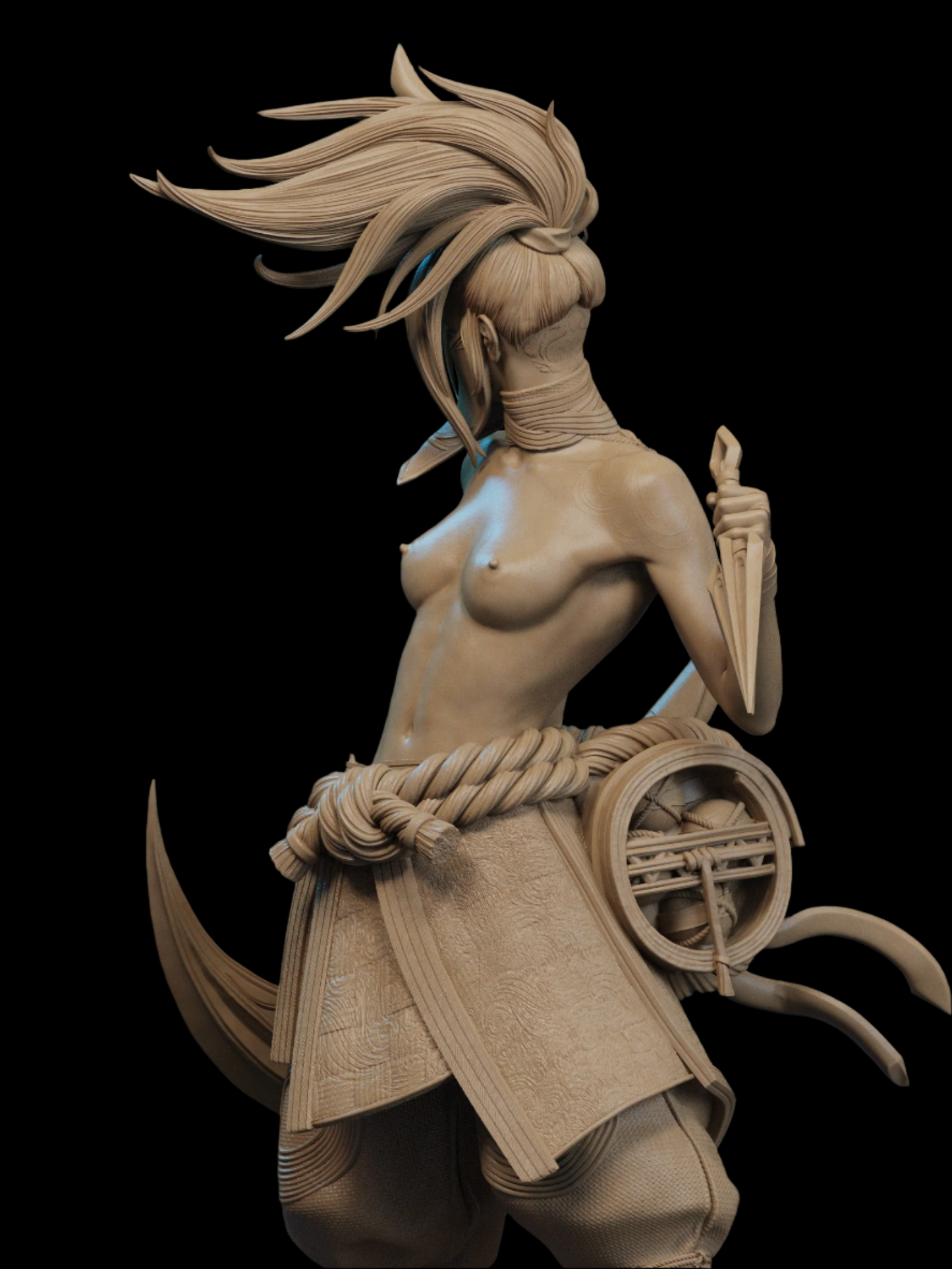3656 Akali NSFW - League of Legends - STL 3D Print Files