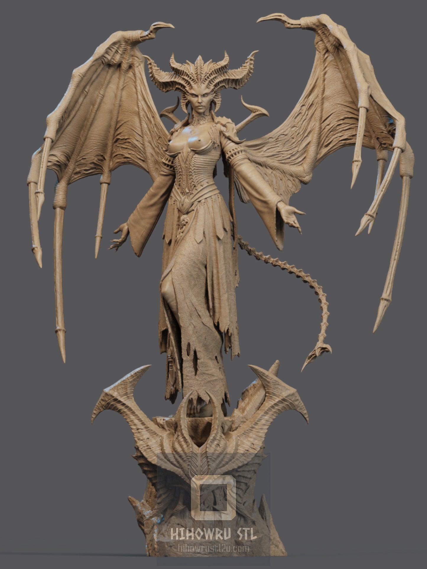 4790 Lilith NSFW - Diablo  - STL 3D Print Files