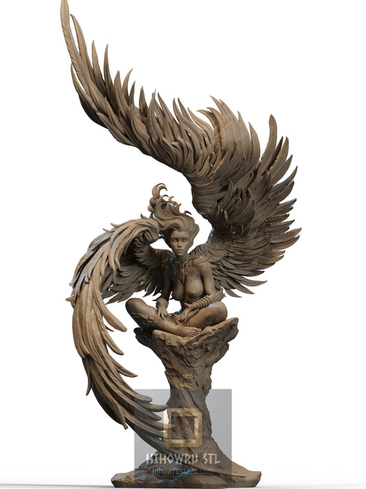 5216 Female Sphinx NSFW - STL 3D Print Files