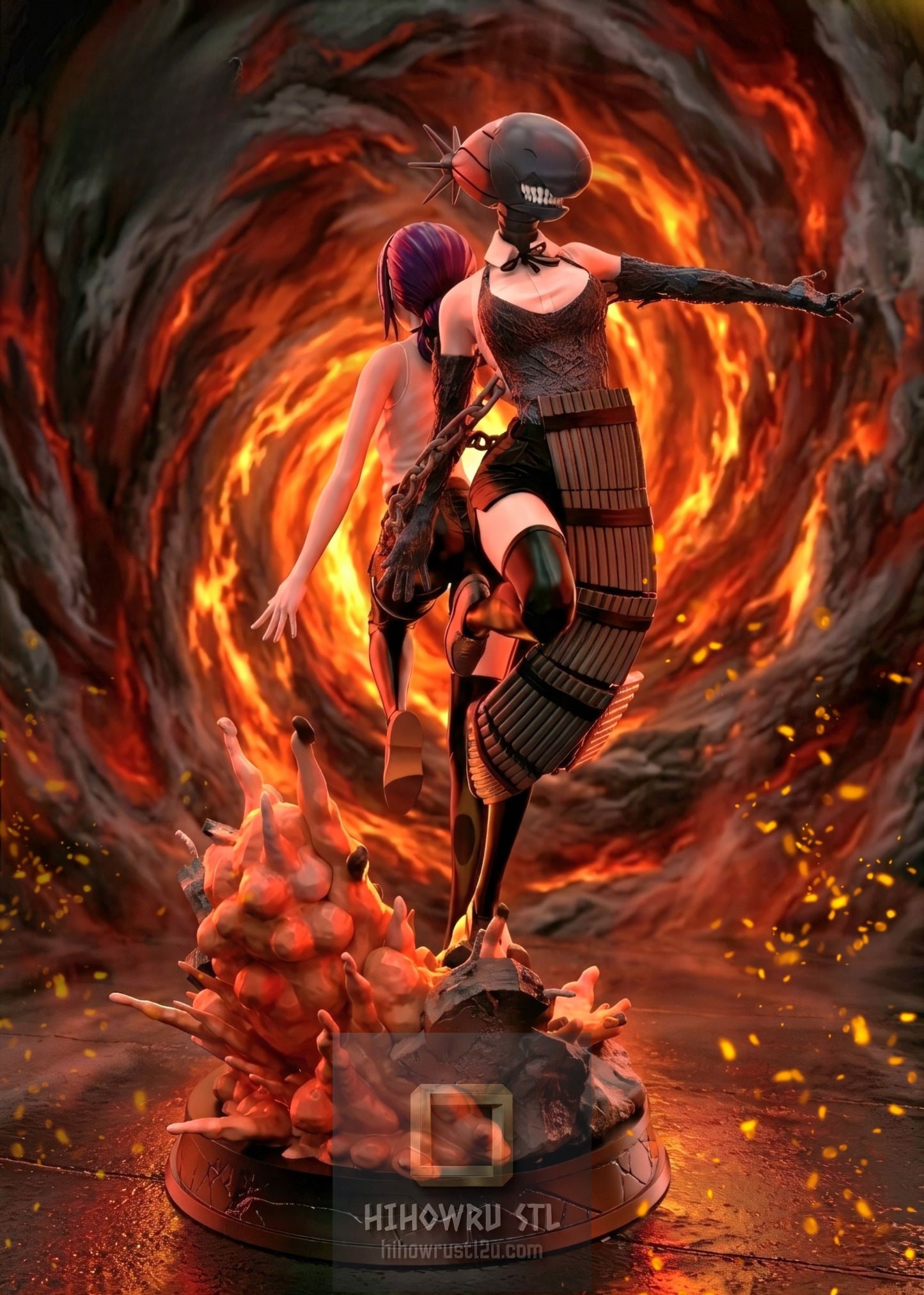 5253 Reze - Chainsaw Man - STL 3D Print Files