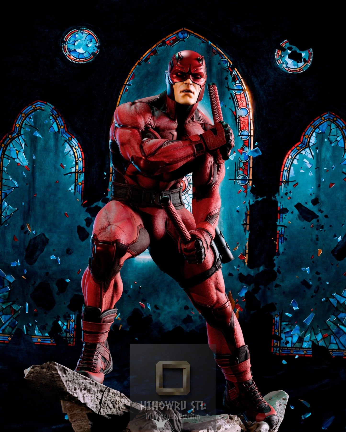 5309 Daredevil - Marvel Comics - STL 3D Print Files