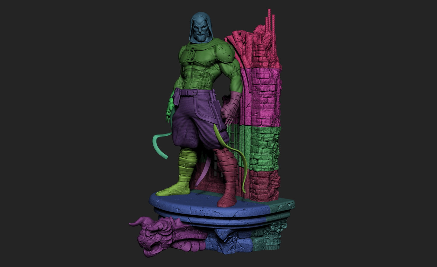 2568 King Daredevil - Marvel Comics - STL 3D Print Files