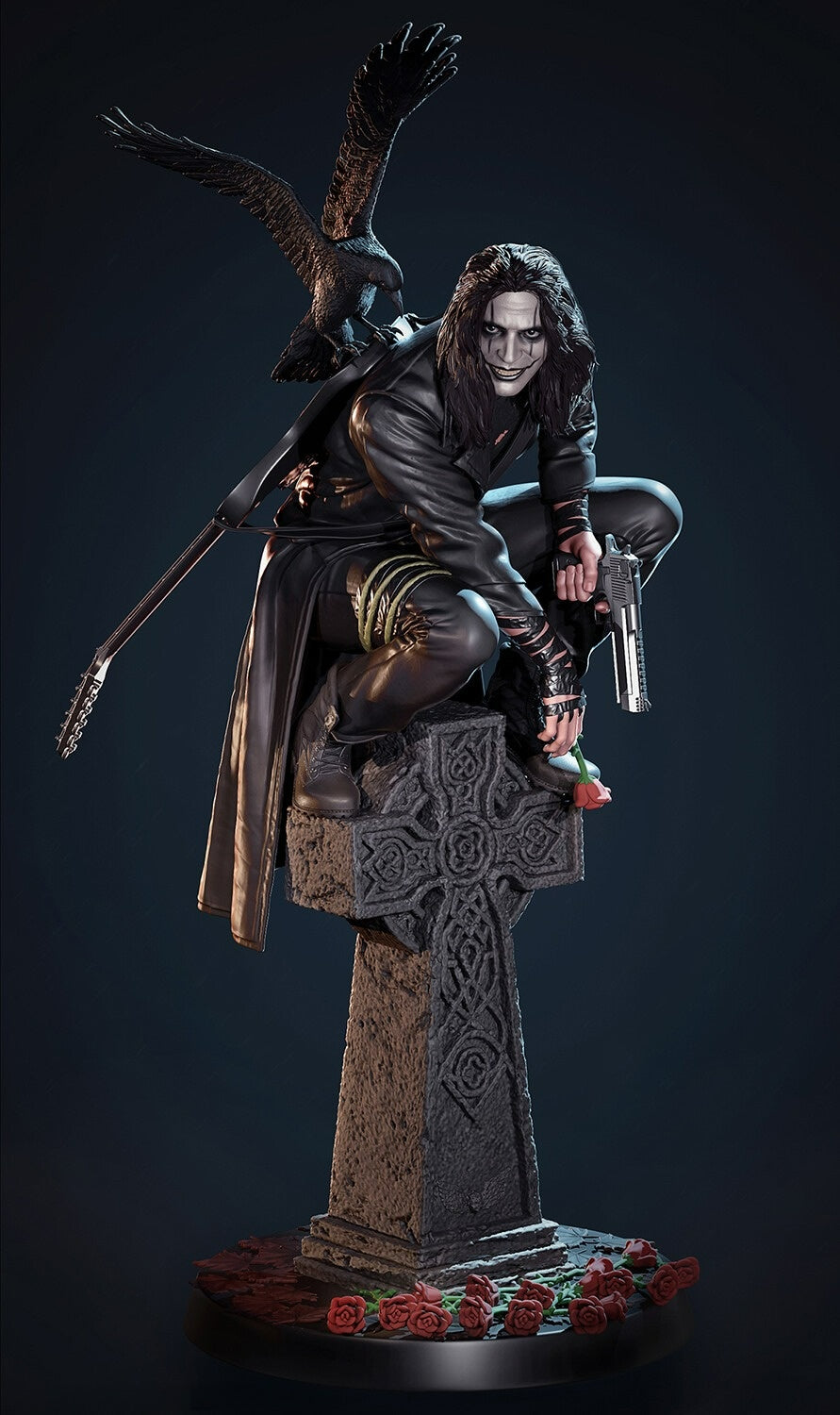 3186 The Crow - Eric Draven - STL 3D Print Files