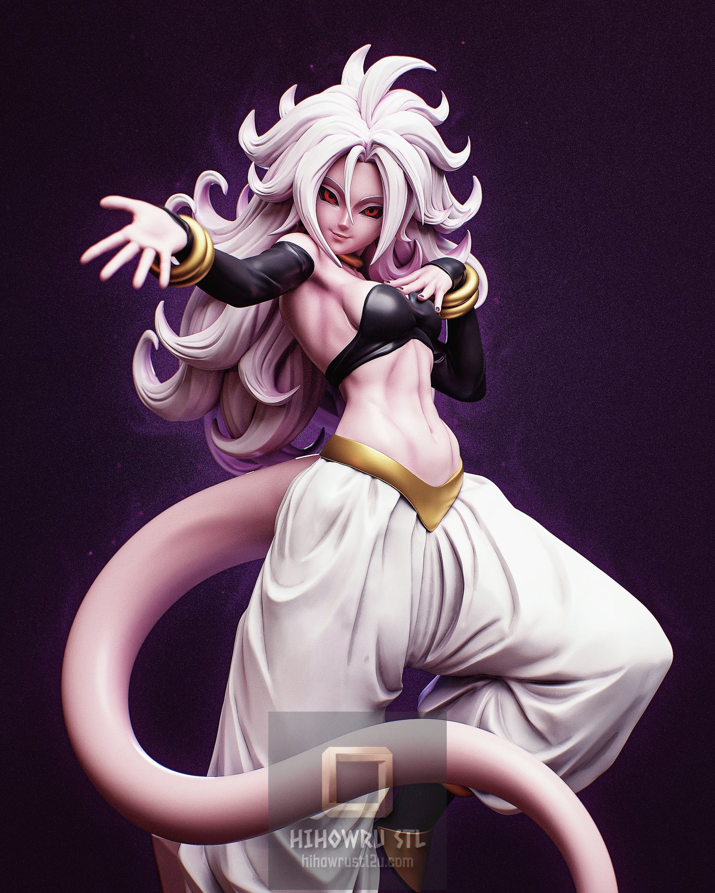 5443 Android 21 - Dragon Ball - STL 3D Print Files