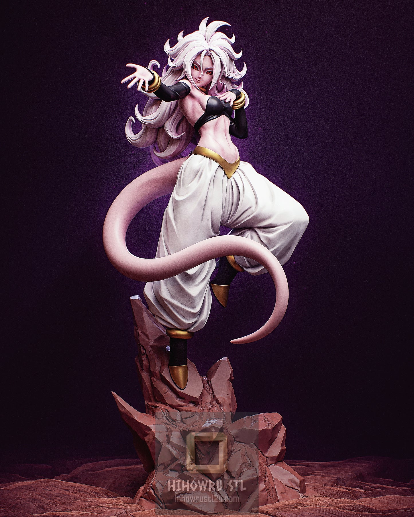 5443 Android 21 - Dragon Ball - STL 3D Print Files
