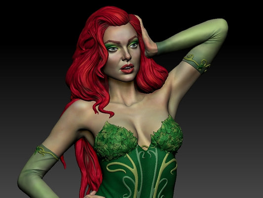 1903 Poison Ivy - Uma Thurman - DC Comics - STL 3D Print Files