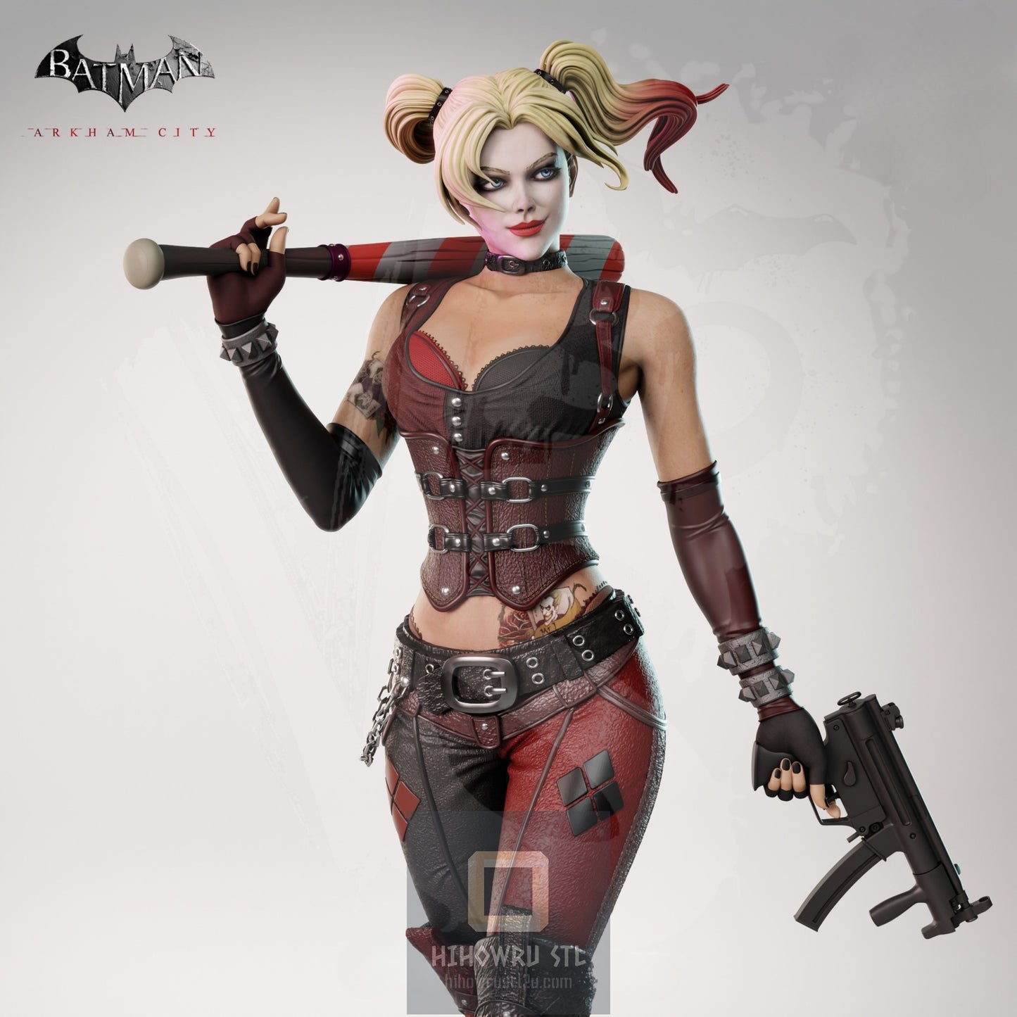 4673 Harley Quinn - Arkham Knight - STL 3D Print Files