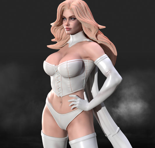 2481 Emma Frost - X-men - STL - 3d Print Files