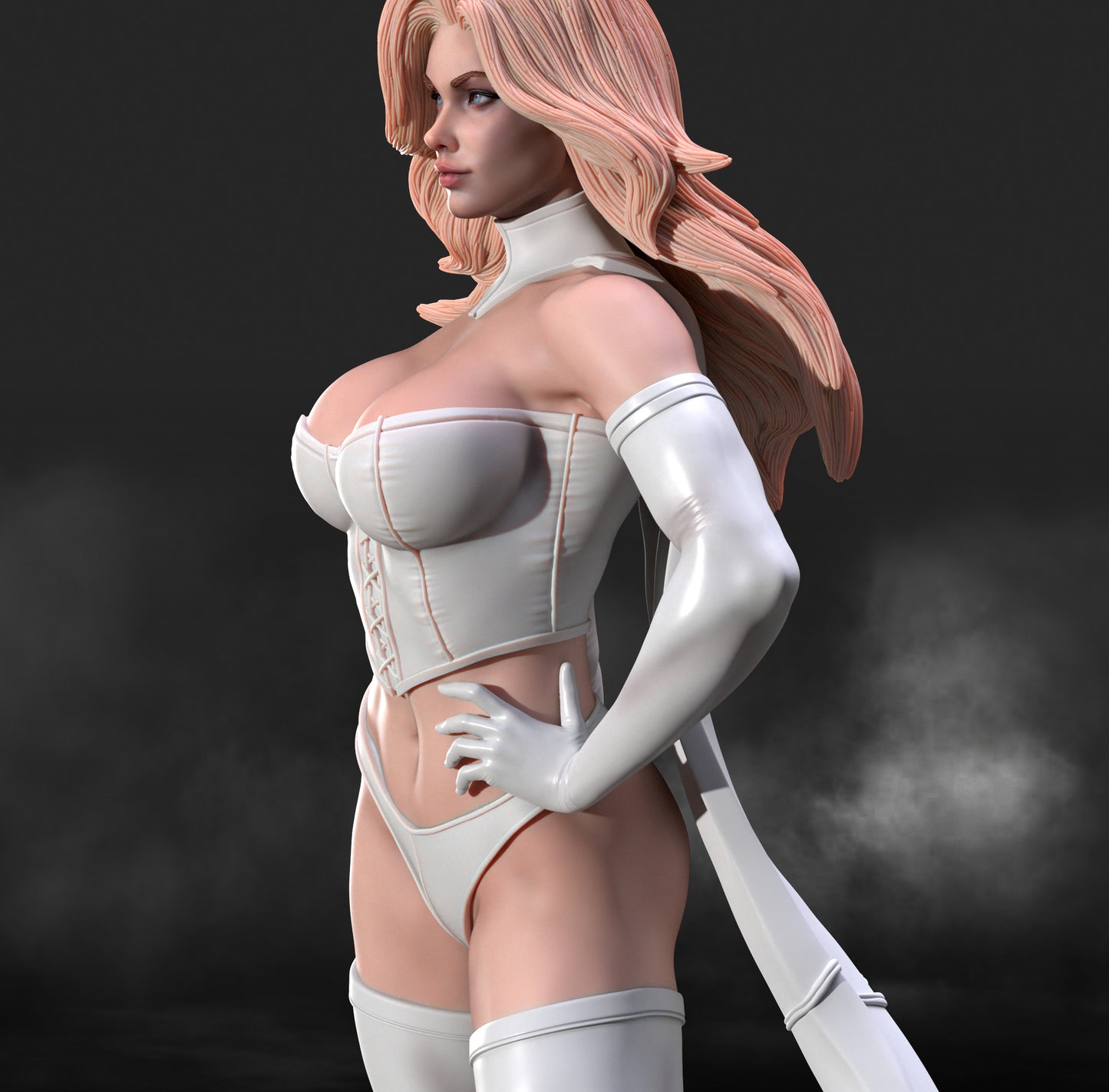 2481 Emma Frost - X-men - STL - 3d Print Files