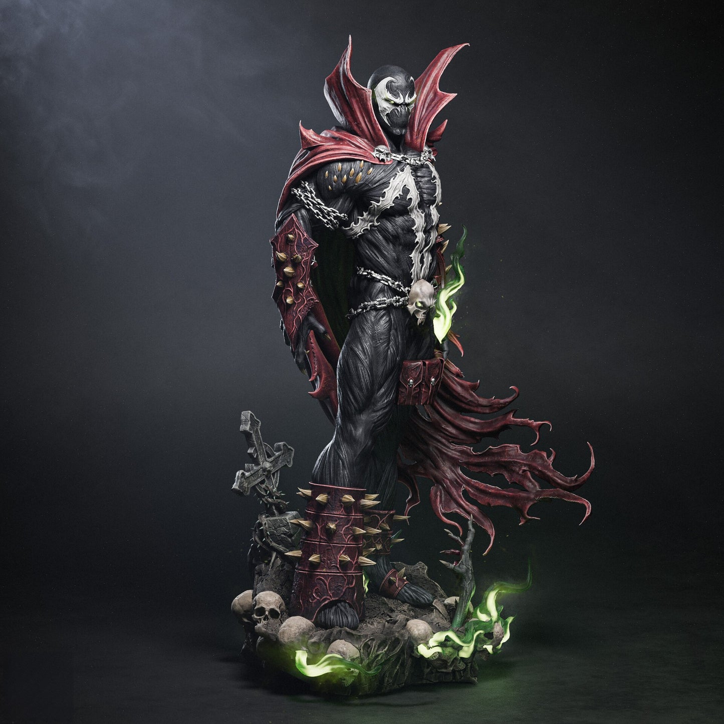 1686 Spawn - Al Simmons  - STL 3D Print Files