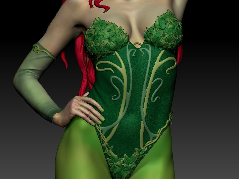 1903 Poison Ivy - Uma Thurman - DC Comics - STL 3D Print Files