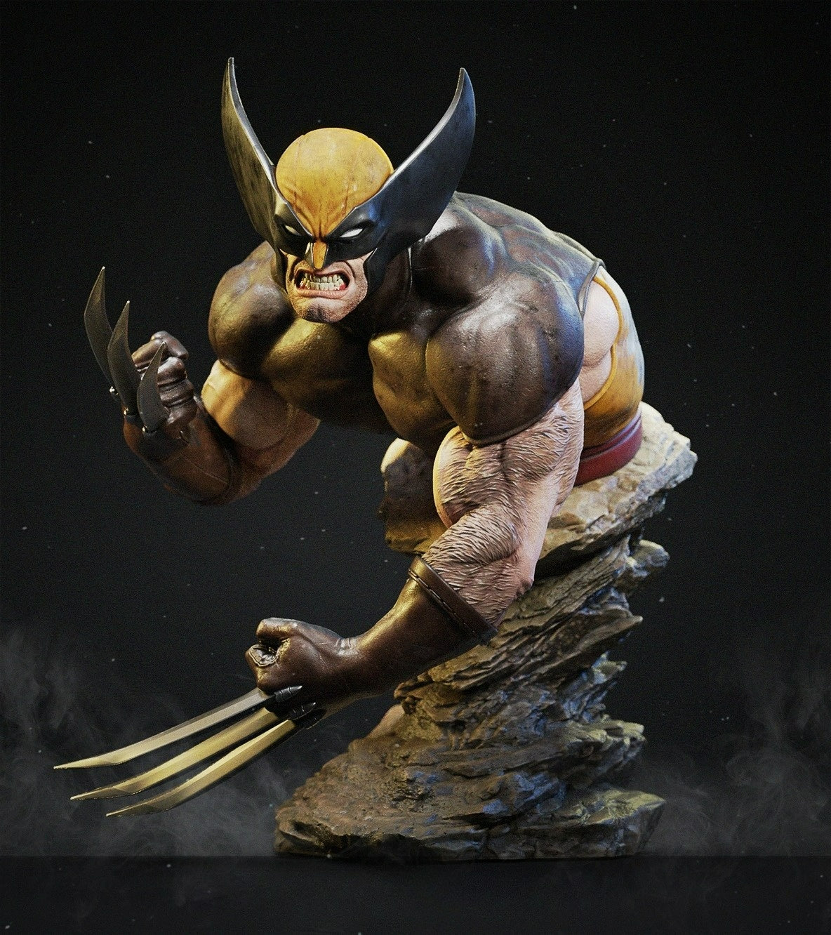 3279 WOLVERINE - X-MEN - STL 3D Print Files