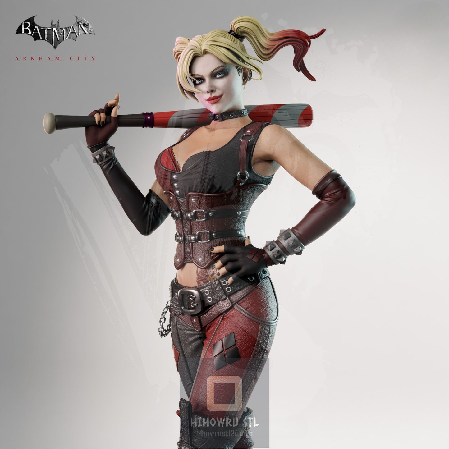 4673 Harley Quinn - Arkham Knight - STL 3D Print Files