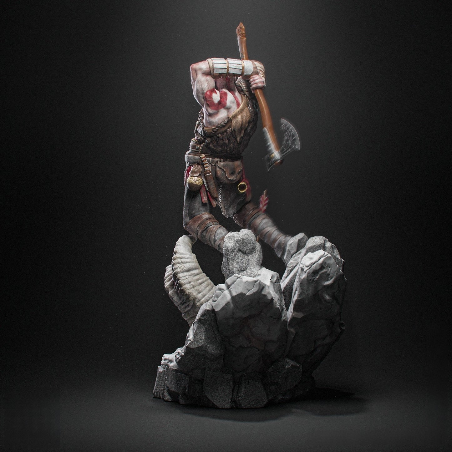 1646 Kratos - God Of War - STL 3D Print Files