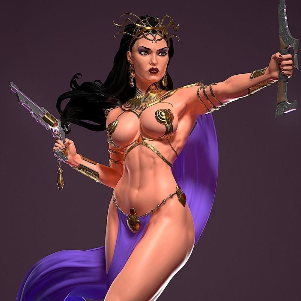 1254 Dejah Thoris NSFW  - STL 3D Print Files