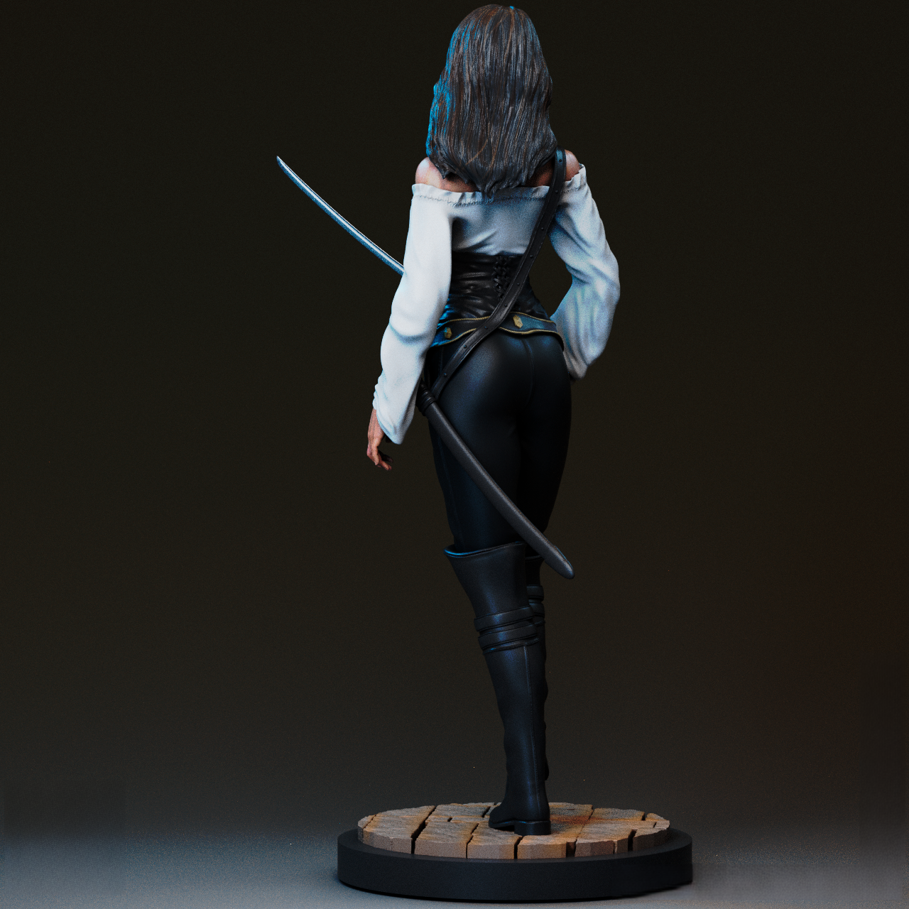 Angelica Teach - Pirates of the Caribbean - STL 3D Print Files