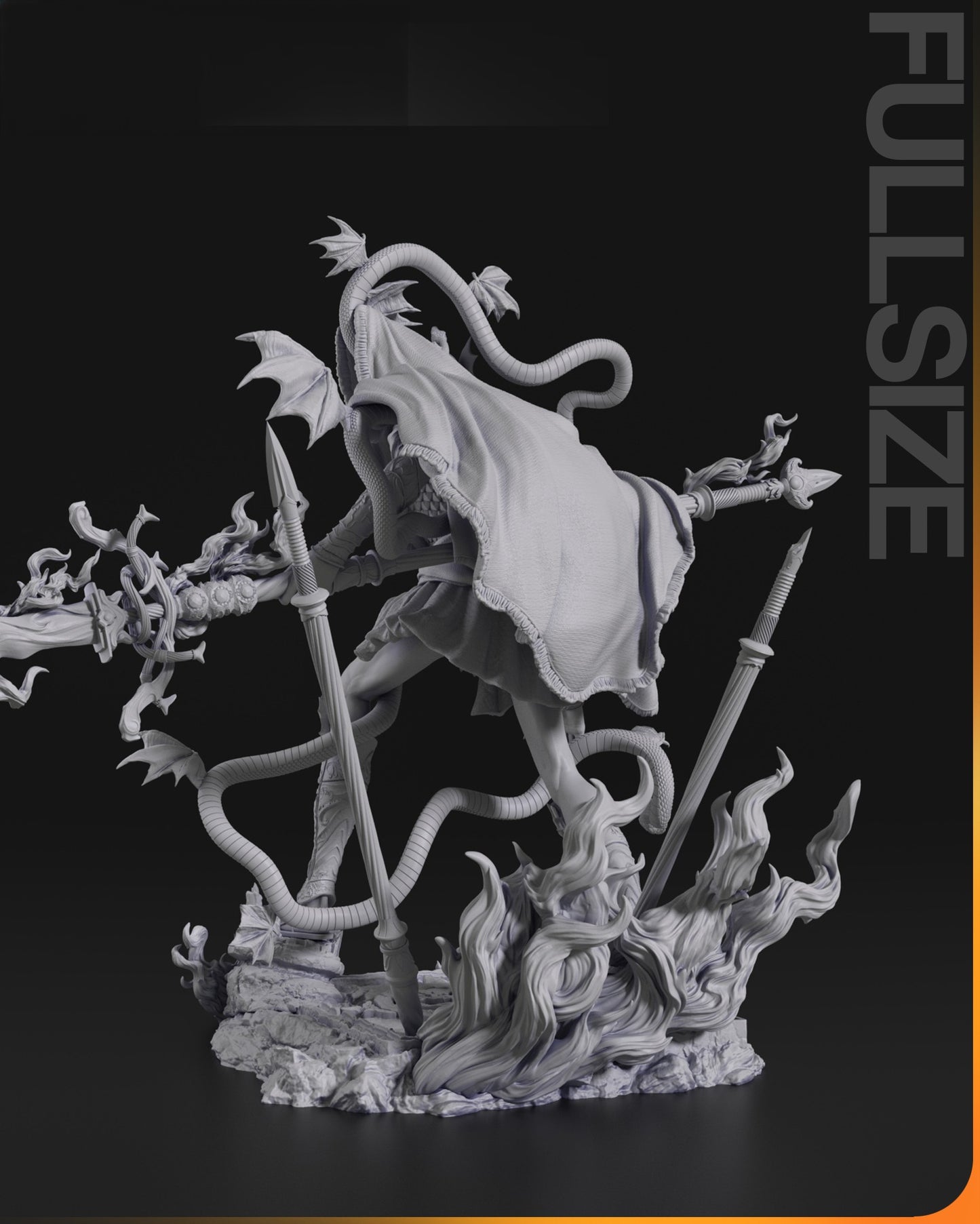 2576 Messmer the Impaler - Elden Ring - STL 3D Print Files