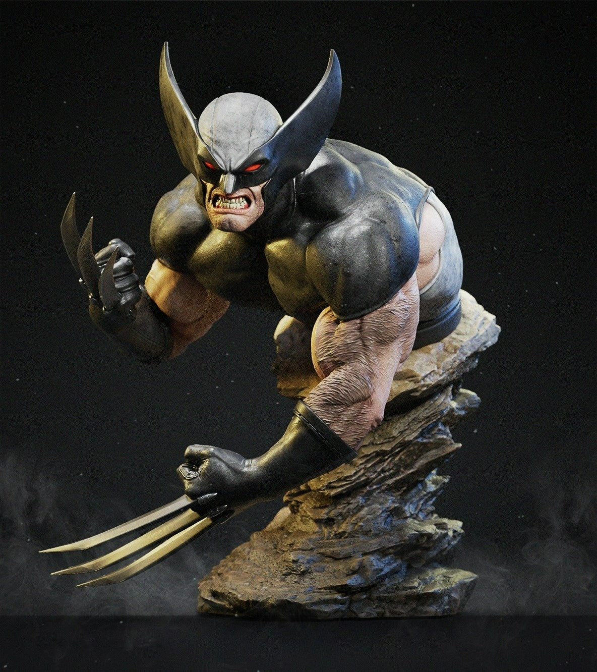 3279 WOLVERINE - X-MEN - STL 3D Print Files