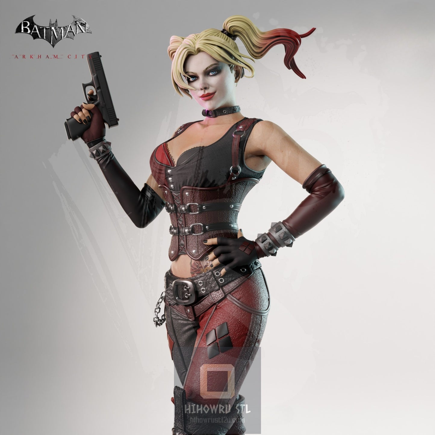 4673 Harley Quinn - Arkham Knight - STL 3D Print Files