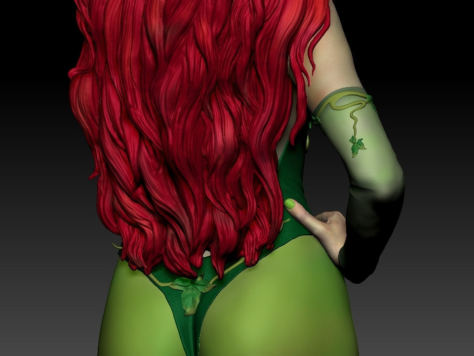 1903 Poison Ivy - Uma Thurman - DC Comics - STL 3D Print Files