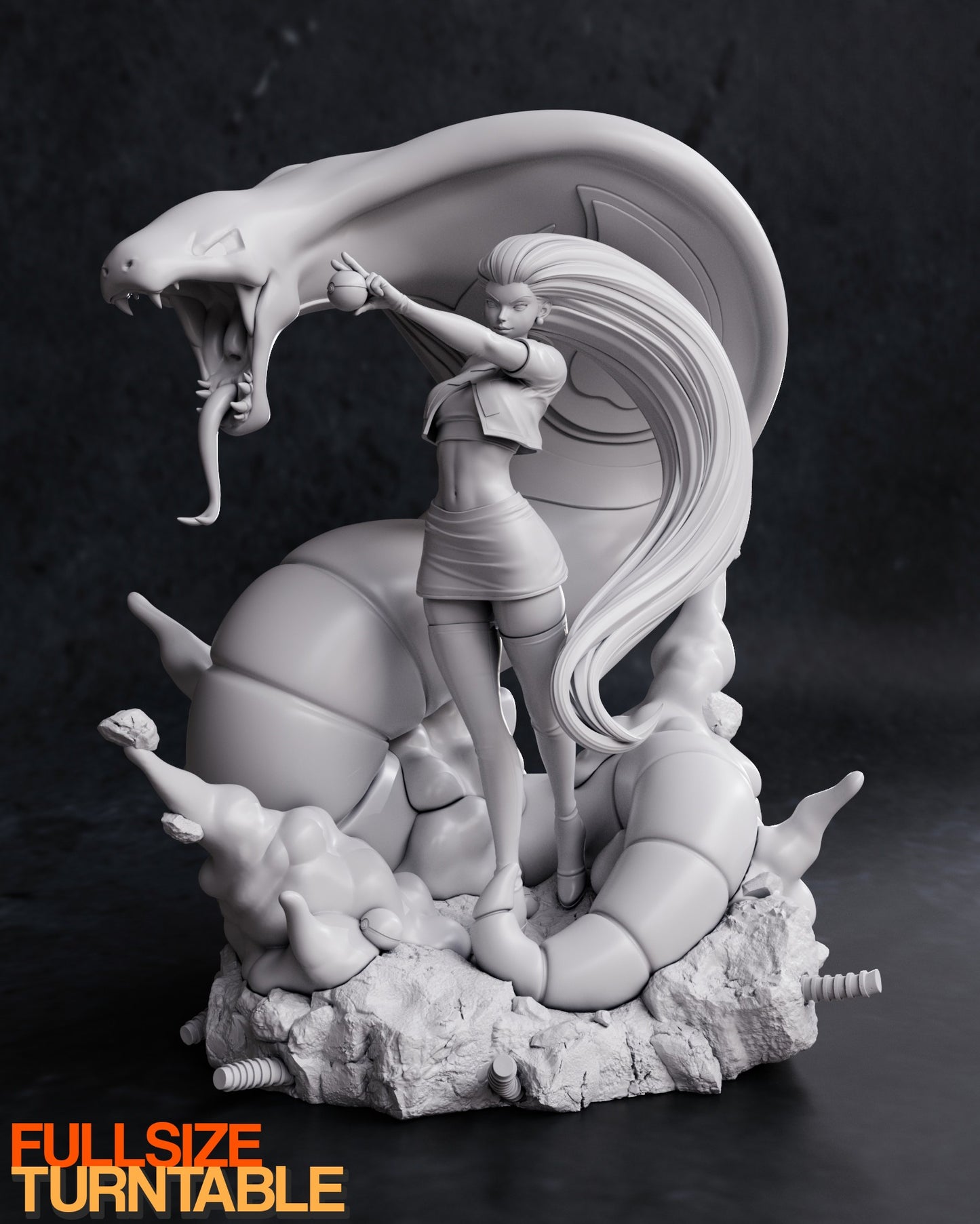 1743 Jessie - Pokemon - STL 3D Print Files