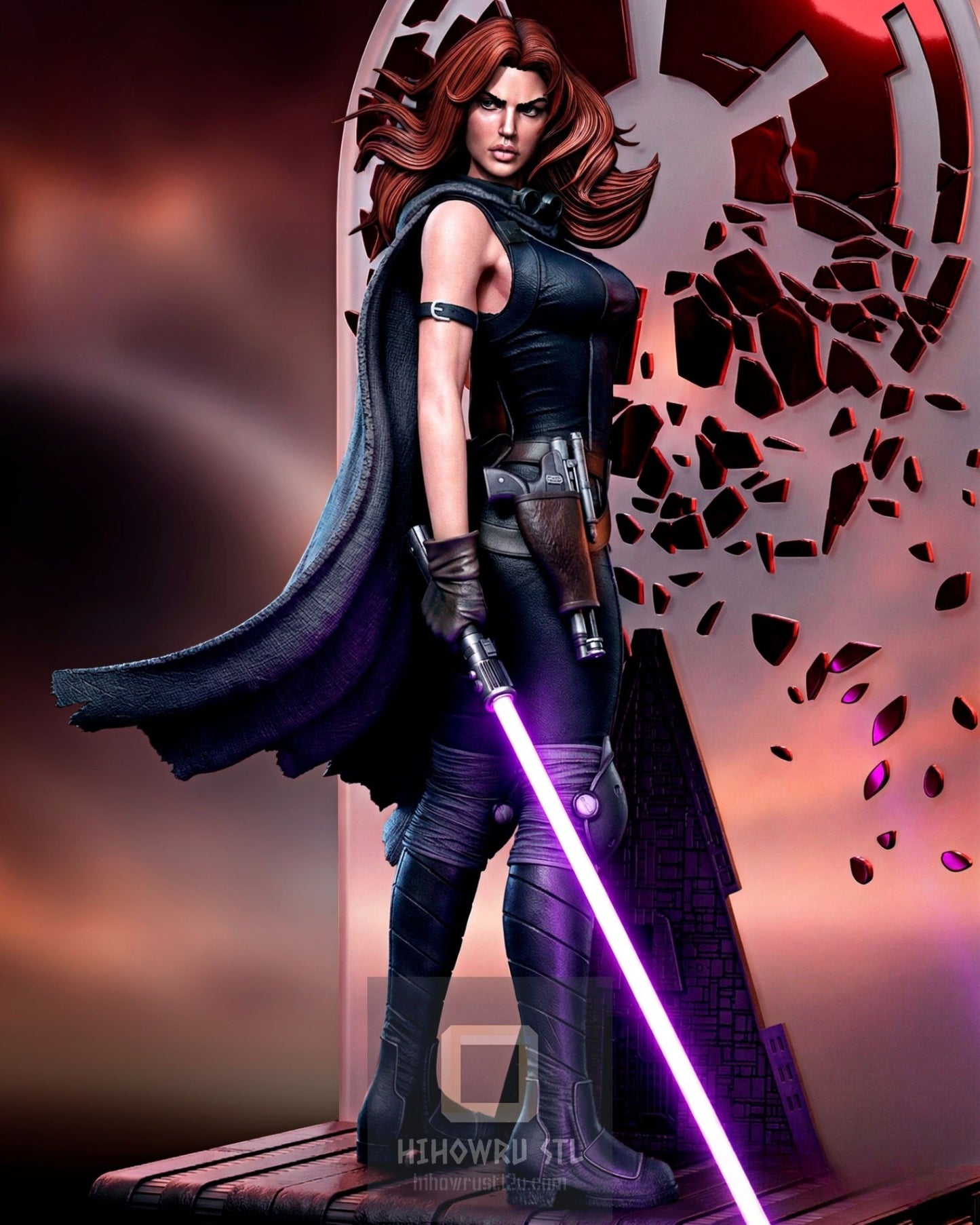4836 Mara Jade - Star Wars - STL 3D Print Files