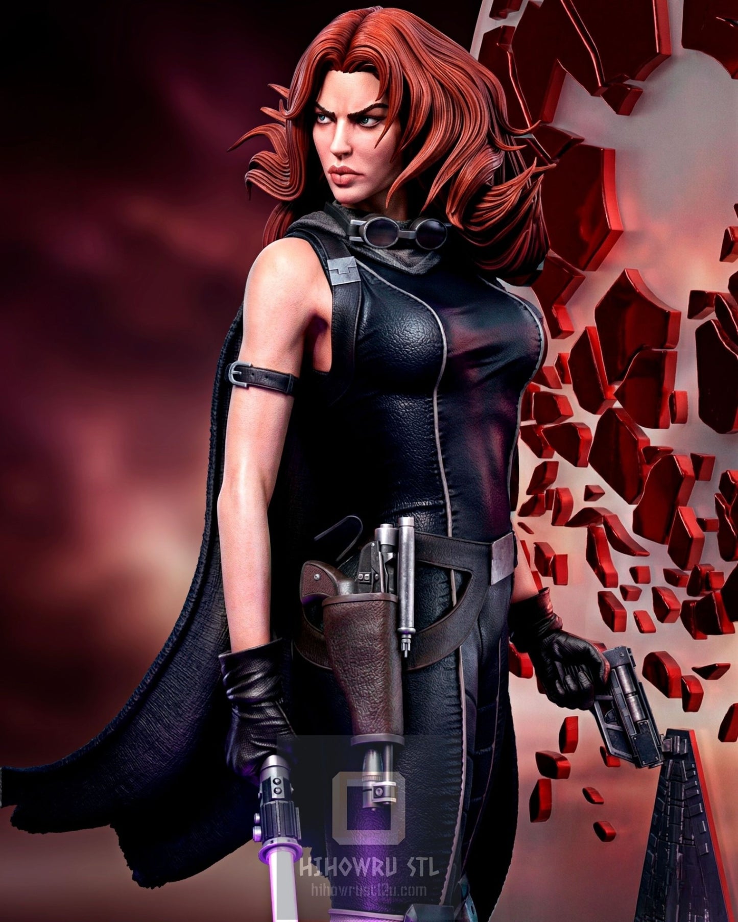 4836 Mara Jade - Star Wars - STL 3D Print Files