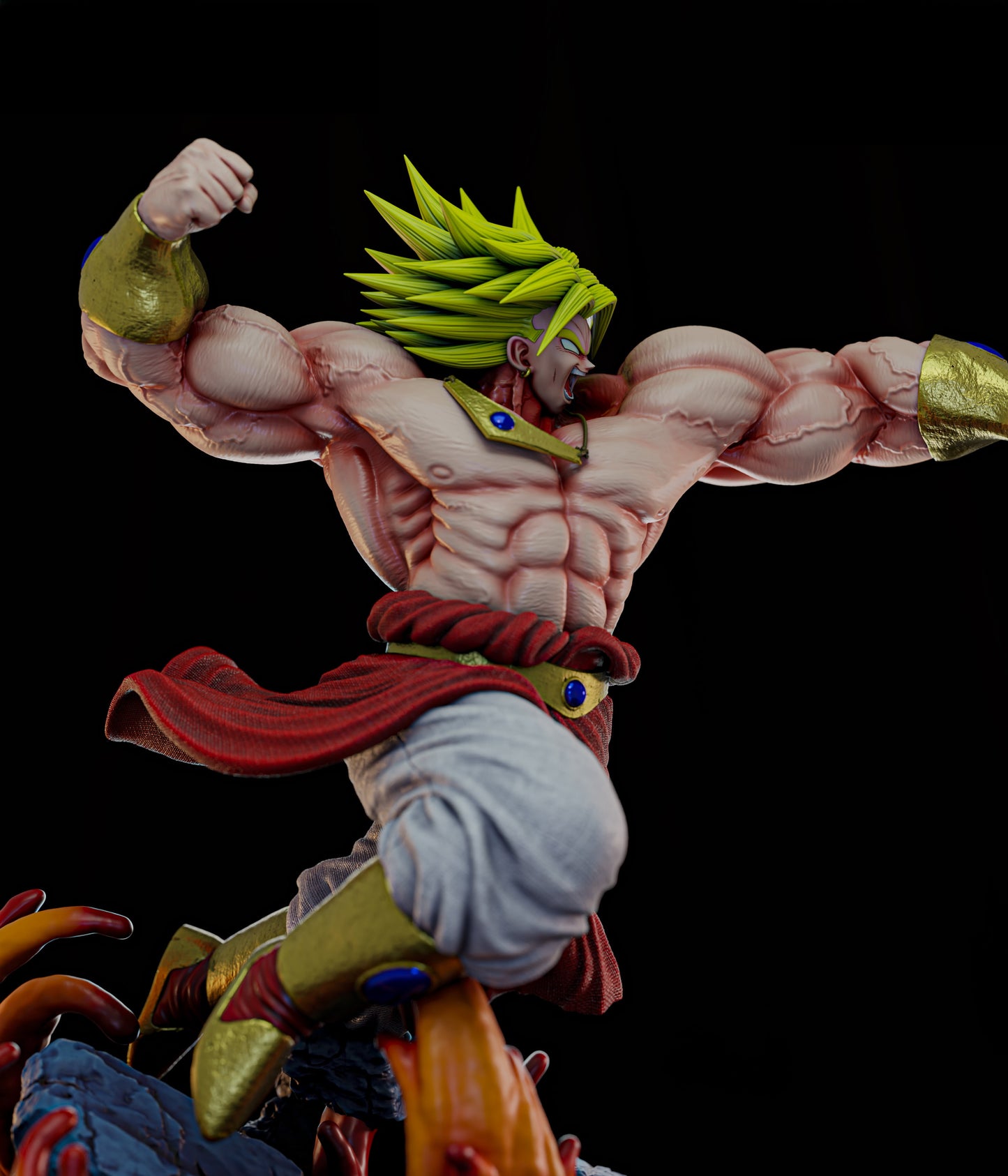 1949 Broly - Dragon Ball - STL 3D Print Files