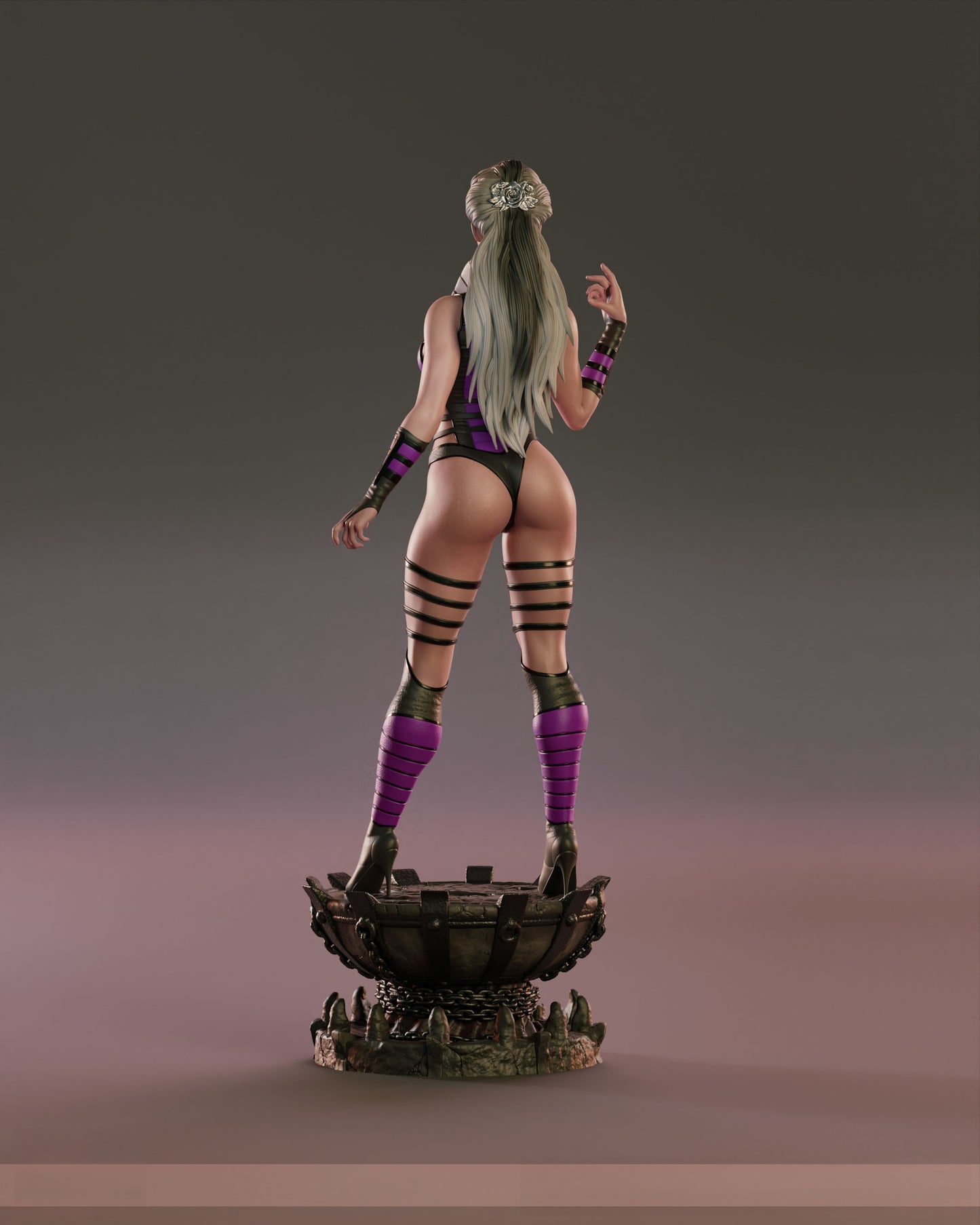 Sindel - Queen Of Edenia - Mortal Kombat - STL 3D Print Files