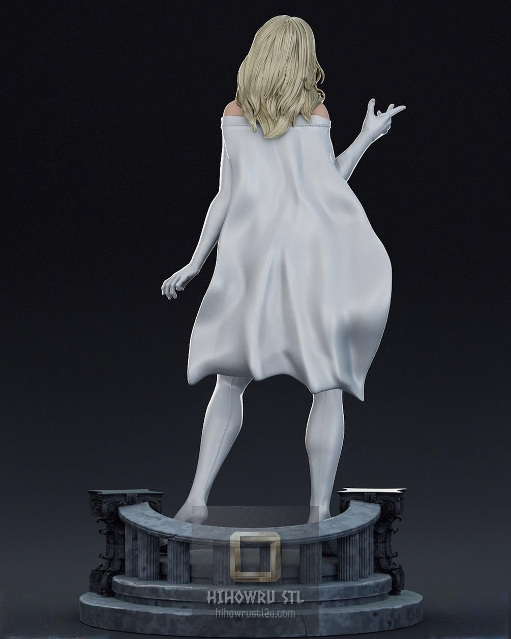 5540 Emma Frost NSFW - X-men - STL 3d Print Files