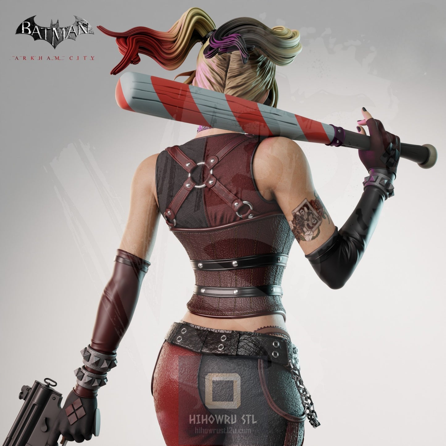 4673 Harley Quinn - Arkham Knight - STL 3D Print Files